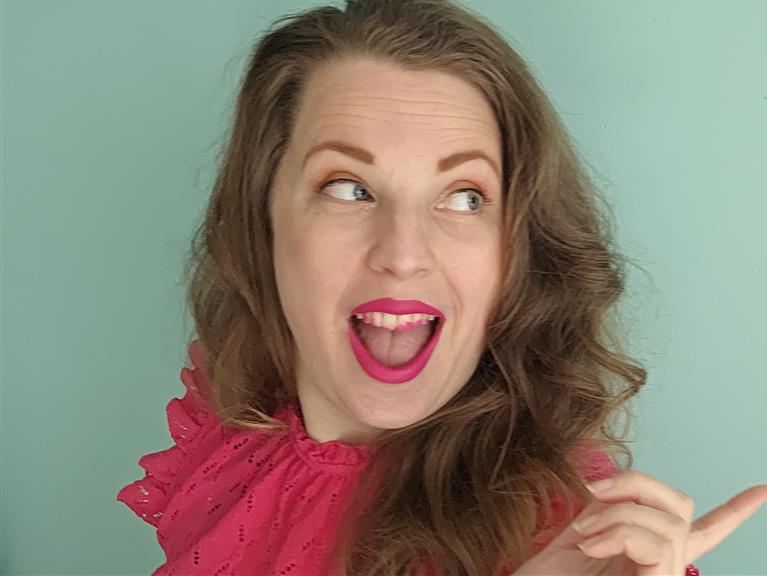 Lippenstift op je tanden